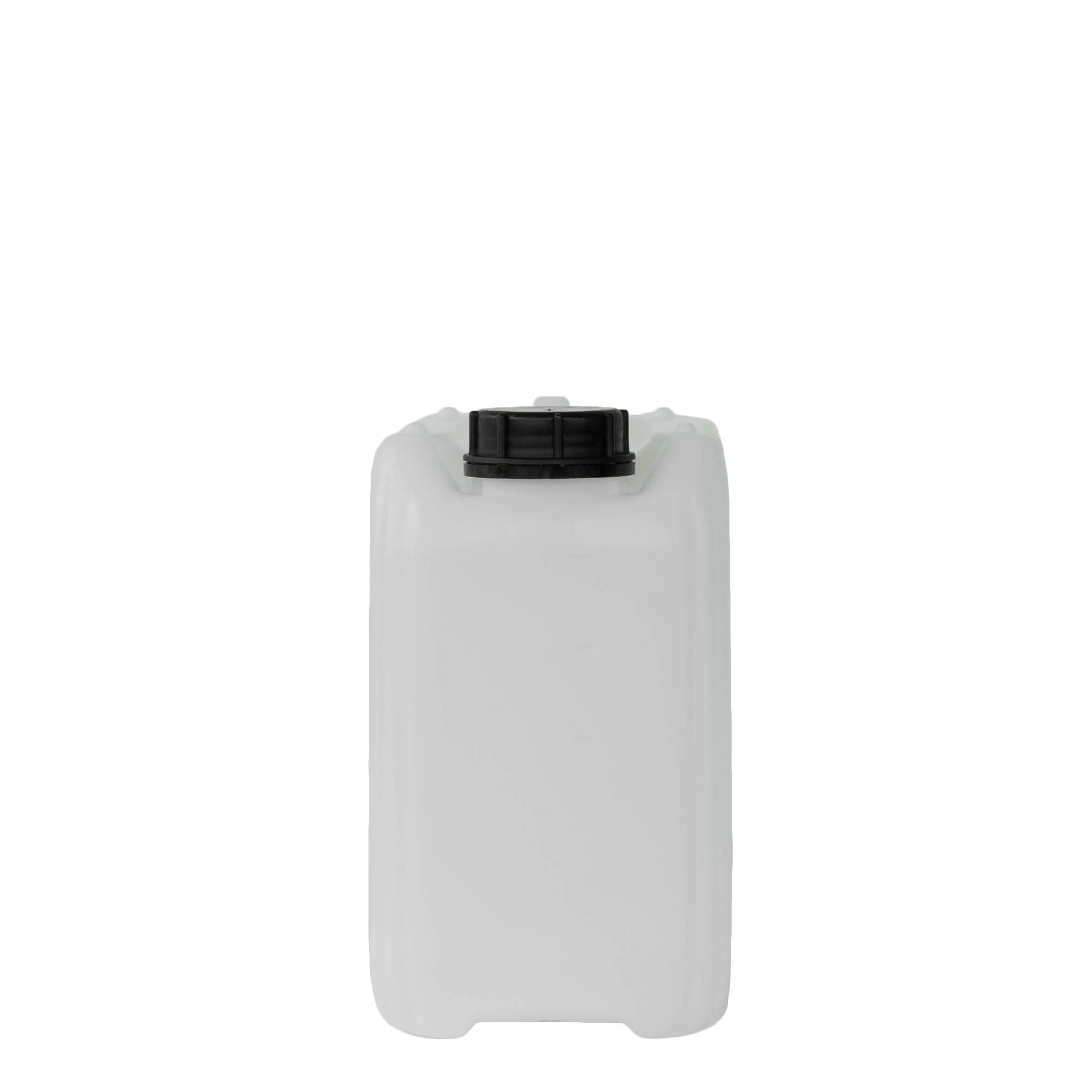 5 l tanica, rettangolare, plastica HDPE, naturale, bocca: ND 55