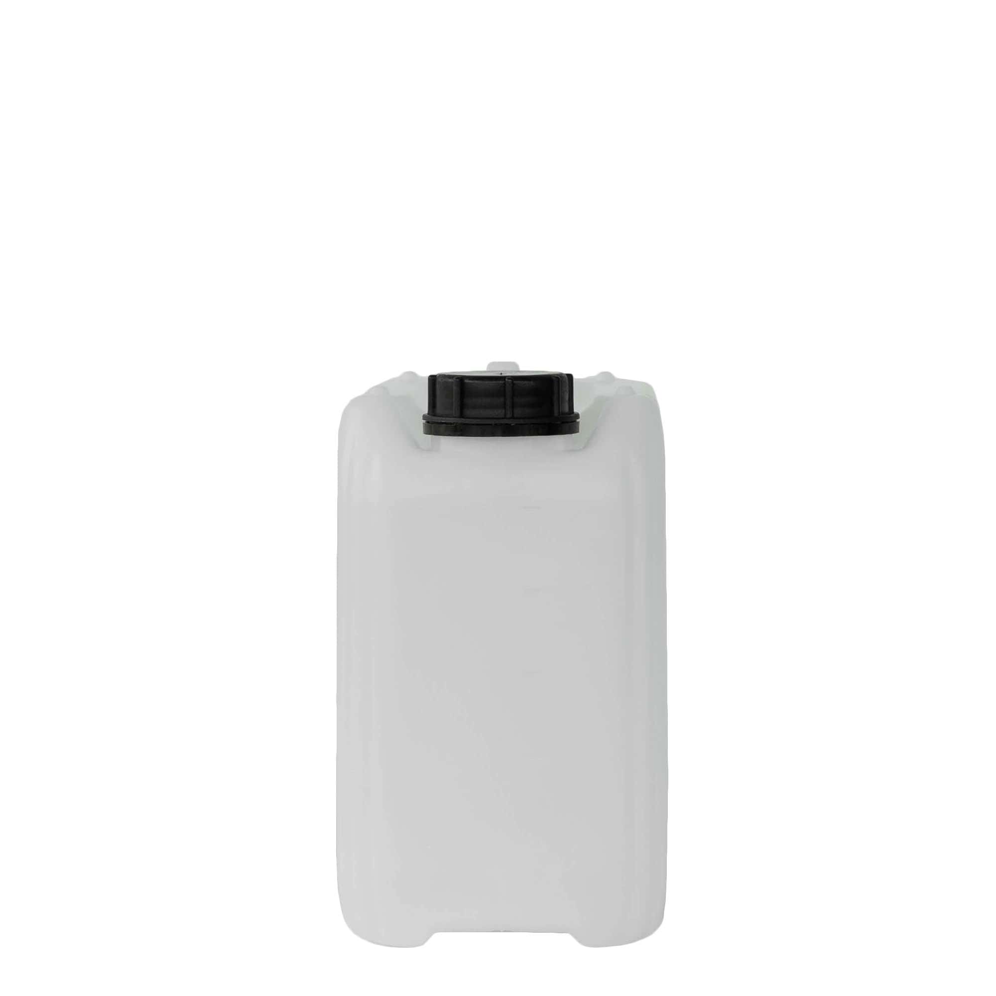 5 l tanica, rettangolare, plastica HDPE, naturale, bocca: ND 55