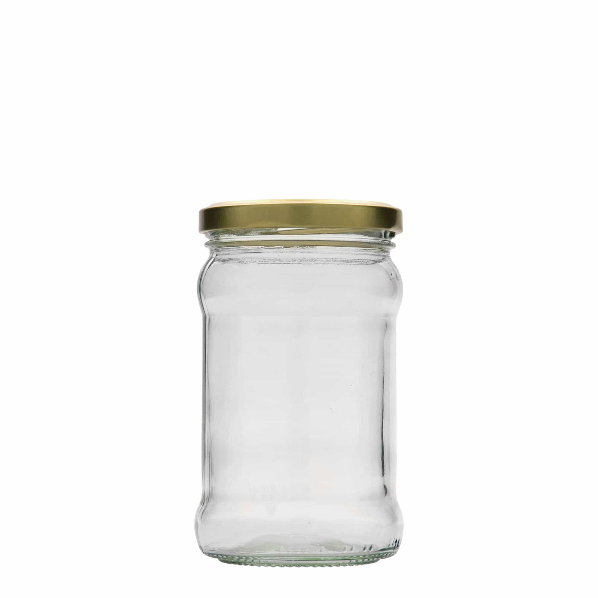 320 ml Vasetto cilindrico, vetro, imboccatura: Twist-Off (TO 66)