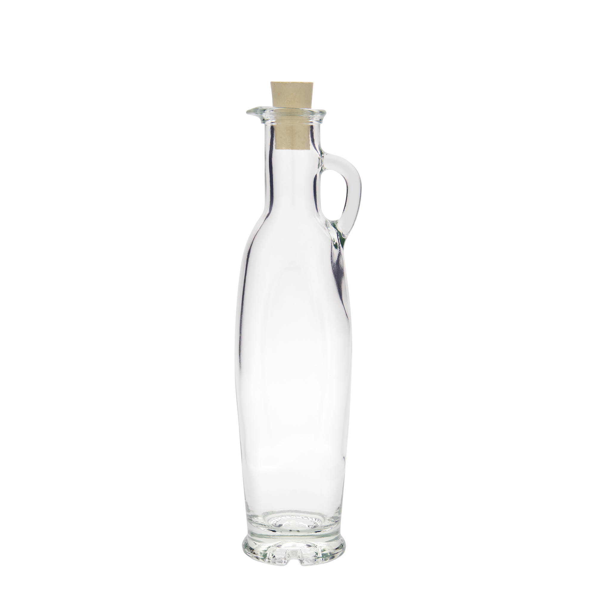 Bottiglia di vetro da 250 ml 'Simona', bocca: sughero