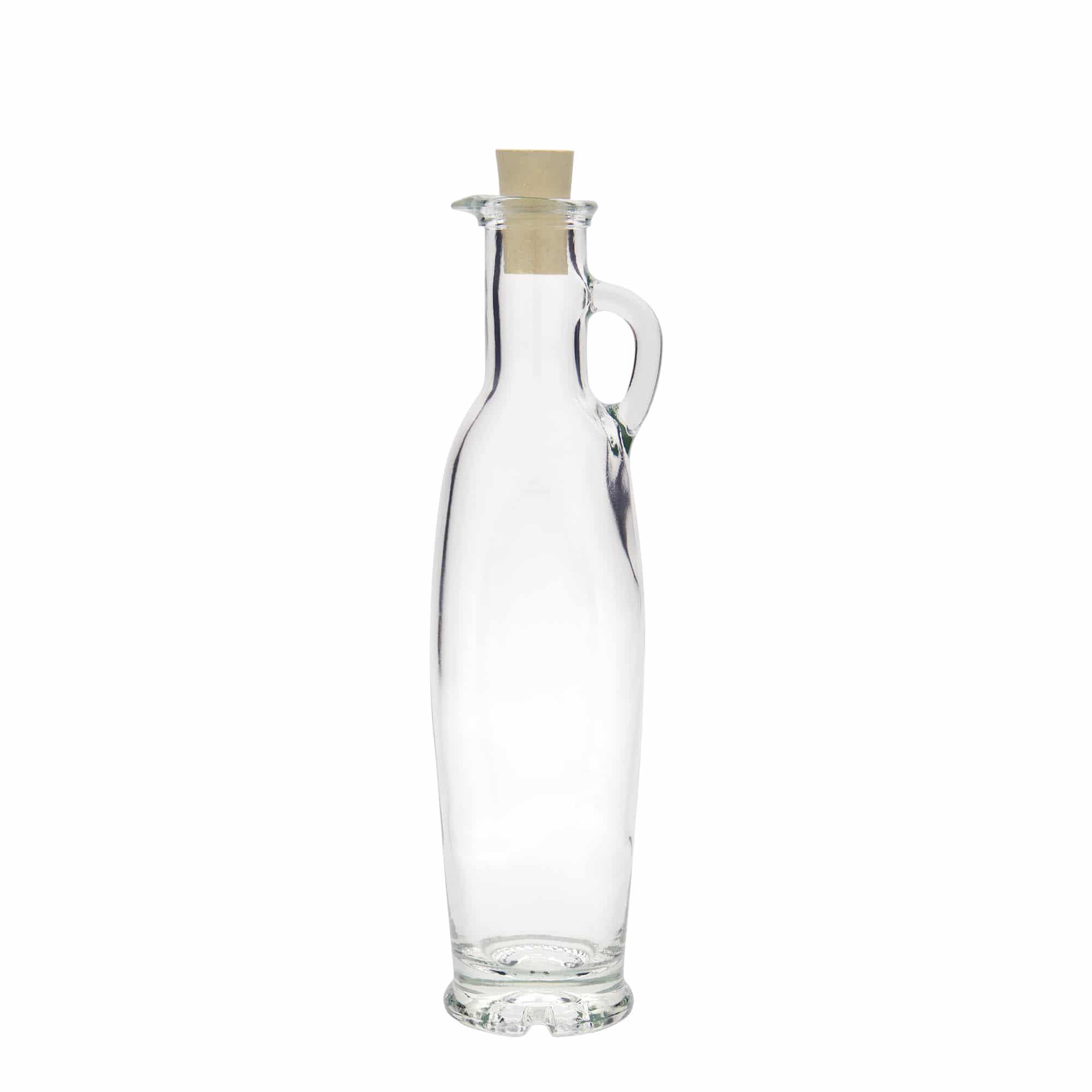 Bottiglia di vetro da 250 ml 'Simona', bocca: sughero