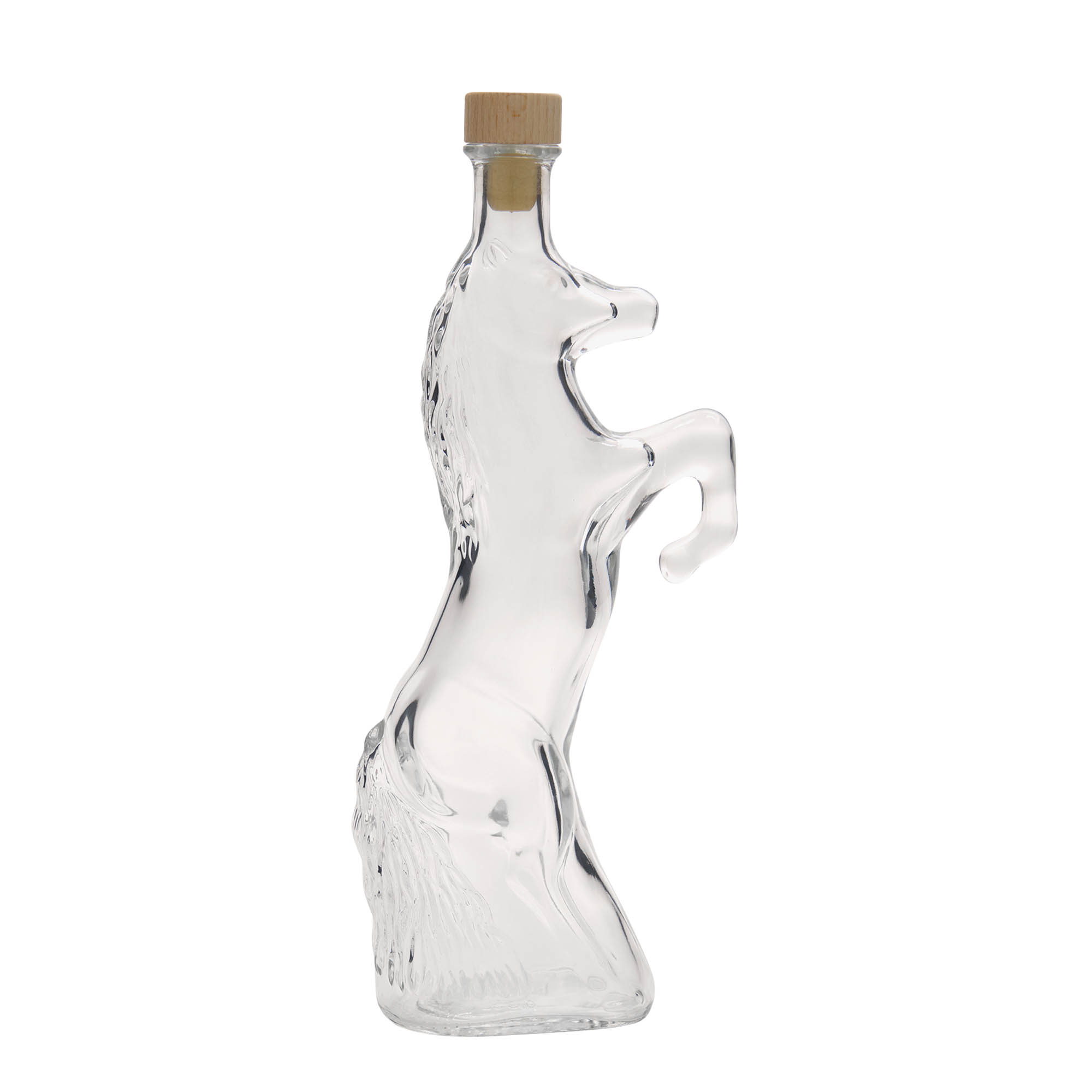Bottiglia di vetro da 350 ml 'Wild Horse', bocca: sughero