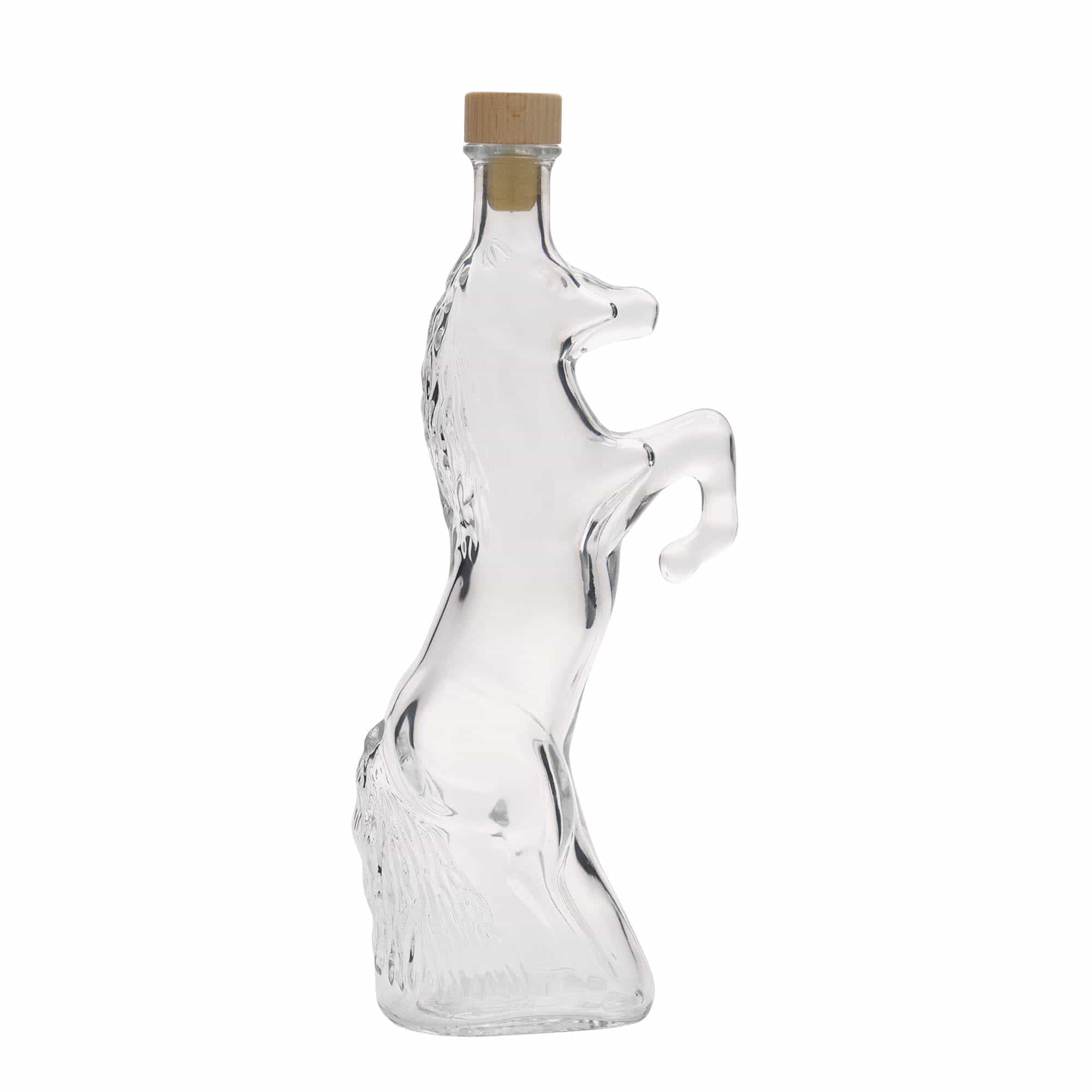 Bottiglia di vetro da 350 ml 'Wild Horse', bocca: sughero