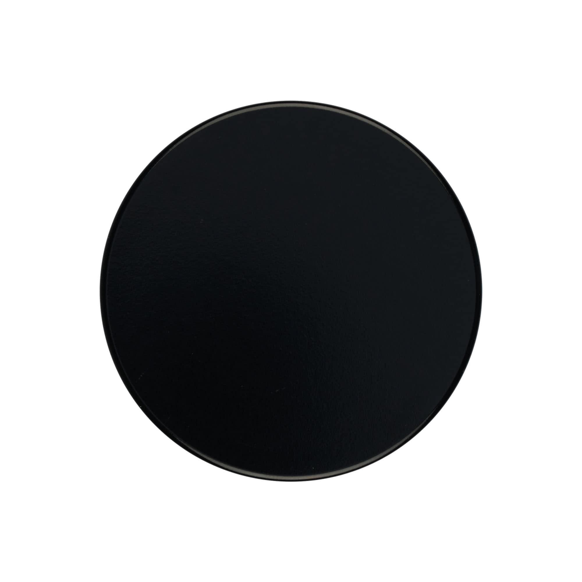 Tappo a vite per 120 ml 'Brown Line', plastica HPM, nero